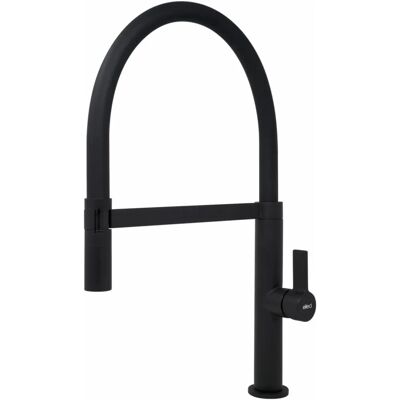 Grifo de Cocina Elleci MOKWAVBK Negro con Caño Giratorio 360° y Ducha Extraíble Grifo de Cocina Elleci MOKWAVBK Negro con Caño Giratorio 360° y Ducha Extraíble
