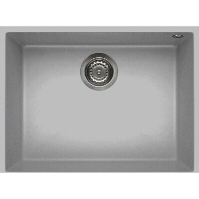 Lavello ad incasso in alluminio Elleci - 58x44cm - Design minimalista e moderno Lavello ad incasso in alluminio Elleci - 58x44cm - Design minimalista e moderno