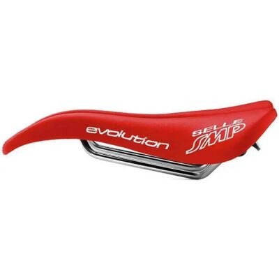 Selle SMP Evolution Siège de Vélo - Léger, Ergonomique, Microfibre Rouge - Publicité Selle SMP Evolution Siège de Vélo - Léger, Ergonomique, Microfibre Rouge - Publicité