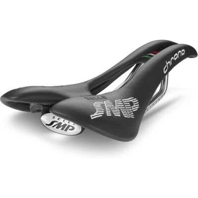 Selle SMP Chrono Sillín de Ciclismo - Ligero, Aerodinámico, Sin Acolchado Selle SMP Chrono Sillín de Ciclismo - Ligero, Aerodinámico, Sin Acolchado