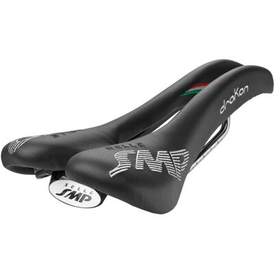 Selle SMP Drakon Bicycle Saddle - Black - 138mm Wide - Bike Type Selle SMP Drakon Bicycle Saddle - Black - 138mm Wide - Bike Type