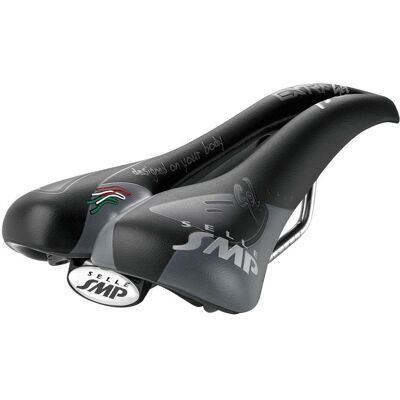 Selle SMP Extra Gel Road Bike Saddle - Black - 140mm Wide Selle SMP Extra Gel Road Bike Saddle - Black - 140mm Wide
