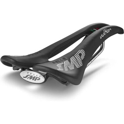 Selle SMP Vulkor Fahrradsattel - Schwarz - 136mm Breit - Für Straße MTB Gravel Selle SMP Vulkor Fahrradsattel - Schwarz - 136mm Breit - Für Straße MTB Gravel