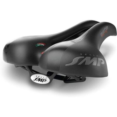 Selle SMP Sadel TRK Martin Touring Medium Svart - Cykelsadel Selle SMP Sadel TRK Martin Touring Medium Svart - Cykelsadel