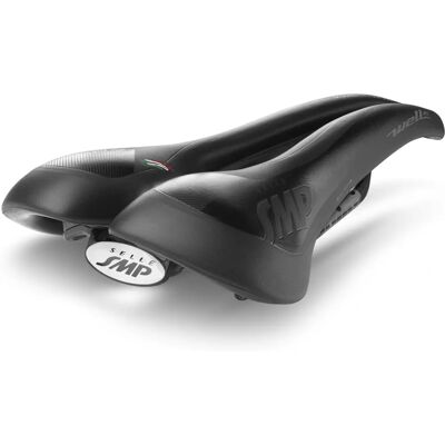 Selle SMP Well M1 Gel Saddle - Black - Saddles Selle SMP Well M1 Gel Saddle - Black - Saddles