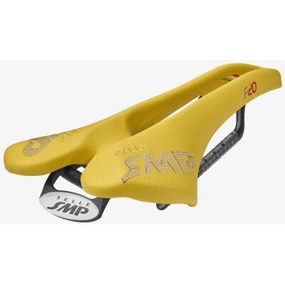 Sillín Selle SMP F20 - Delgado, Carbono, Mínimo acolchado Sillín Selle SMP F20 - Delgado, Carbono, Mínimo acolchado
