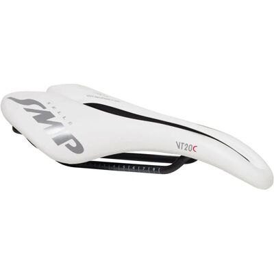 Selle SMP VT20 C Blanco - Asiento de Ciclismo con Absorción de Impactos Selle SMP VT20 C Blanco - Asiento de Ciclismo con Absorción de Impactos
