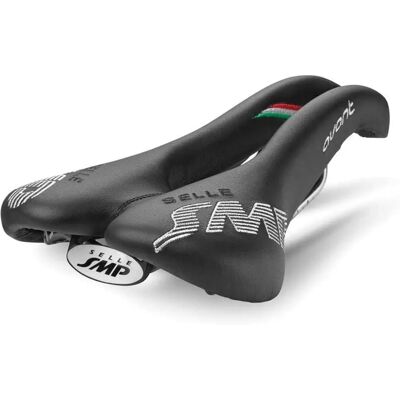 Selle SMP Hybrid Fiets Zadel - W 140mm Zwart - Zadel Selle SMP Hybrid Fiets Zadel - W 140mm Zwart - Zadel