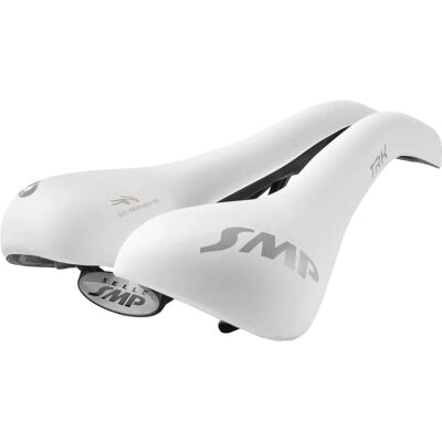Selle SMP TRK Medium Bike Saddle - White - Trekking & City Selle SMP TRK Medium Bike Saddle - White - Trekking & City