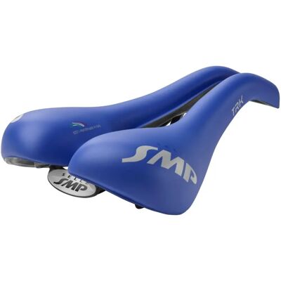 Selle SMP TRK Medium Azul Mate - Asiento de Bicicleta Selle SMP TRK Medium Azul Mate - Asiento de Bicicleta