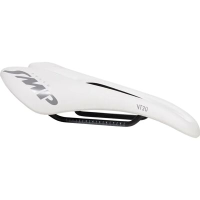 Selle SMP VT 20 Blanc - Selle de Cyclisme - Publicité Selle SMP VT 20 Blanc - Selle de Cyclisme - Publicité
