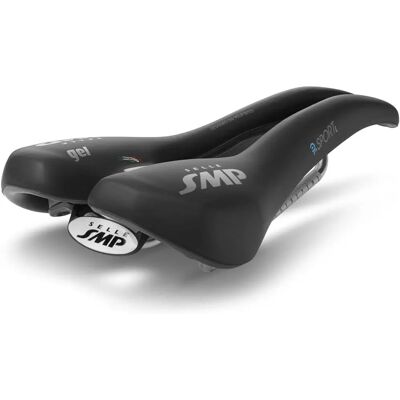 Selle SMP E-Sport Large Gel Negro para E-Bike MTB Carretera Gravel - Asiento de bicicleta Selle SMP E-Sport Large Gel Negro para E-Bike MTB Carretera Gravel - Asiento de bicicleta