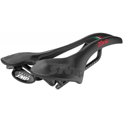 Selle ergonomique Smp F20Csi - Léger, Sans rembourrage, pour VTT et route - Publicité Selle ergonomique Smp F20Csi - Léger, Sans rembourrage, pour VTT et route - Publicité