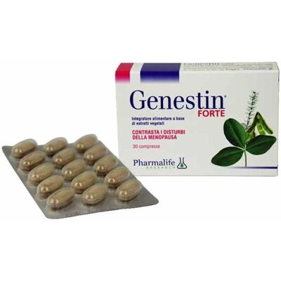 Pharmalife Research Genestin Forte - Supporto Menopausa - 30 Compresse Pharmalife Research Genestin Forte - Supporto Menopausa - 30 Compresse