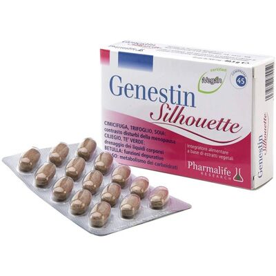 Pharmalife Research Genestin Silhouette - Integratore Menopausa - 45 Compresse Pharmalife Research Genestin Silhouette - Integratore Menopausa - 45 Compresse