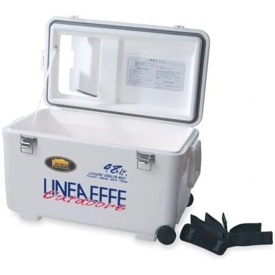 Lineaeffe - 48L - 58x34x36 cm - Blanc - Frigo Portable - Publicité Lineaeffe - 48L - 58x34x36 cm - Blanc - Frigo Portable - Publicité