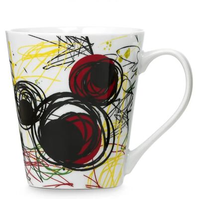 Tasse Mickey Mouse - Design Rayé - Tasse en Céramique Tasse Mickey Mouse - Design Rayé - Tasse en Céramique