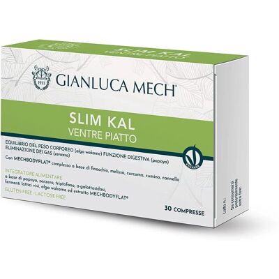 Gianluca Mech Vientre Plano 30 Tabletas - Soporte digestivo y peso Gianluca Mech Vientre Plano 30 Tabletas - Soporte digestivo y peso