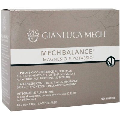Gianluca Mech Magnesio y Potasio - Suplemento Mineral - 20 Sobres Gianluca Mech Magnesio y Potasio - Suplemento Mineral - 20 Sobres