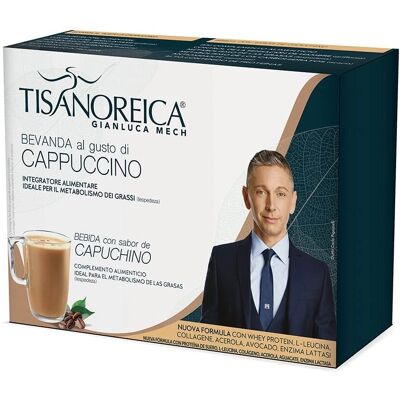 Bevanda Dietetica Cappuccino Gianluca Mech Spa Tisanoreica - 4 Porzioni Bevanda Dietetica Cappuccino Gianluca Mech Spa Tisanoreica - 4 Porzioni
