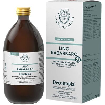 Gianluca Mech Decottopia Lino Rabarbaro - Digestive Herbal Supplement Gianluca Mech Decottopia Lino Rabarbaro - Digestive Herbal Supplement