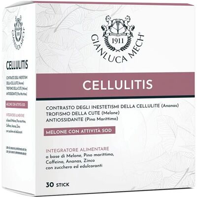 Gianluca Mech T-cellulitis Tisano Complejo - Apoyo a la celulitis - 30 Stick Gianluca Mech T-cellulitis Tisano Complejo - Apoyo a la celulitis - 30 Stick