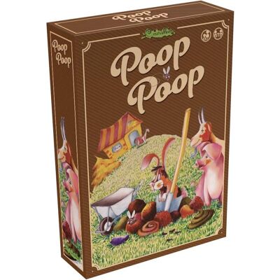 CreativaMente Poop Poop - Jeu de cartes sur les animaux de ferme CreativaMente Poop Poop - Jeu de cartes sur les animaux de ferme