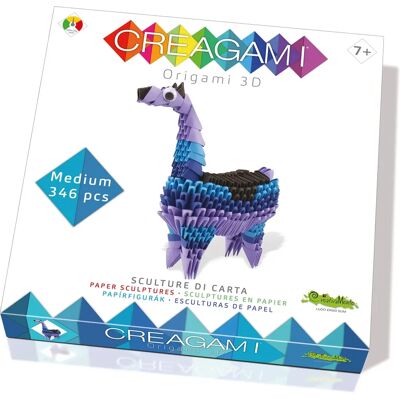 Creagami - 3D Origami Lama Set - Lernspaß Creagami - 3D Origami Lama Set - Lernspaß