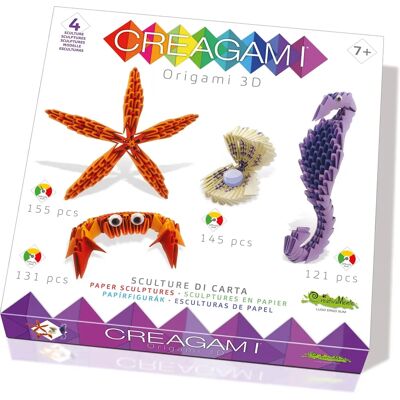Creagami - 3D Origami Meeres Set - 552 Teile Creagami - 3D Origami Meeres Set - 552 Teile