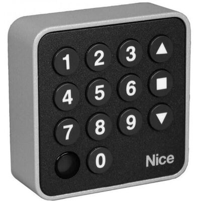 Selettore digitale wireless Nice - compatibile Flor - 3 canali Selettore digitale wireless Nice - compatibile Flor - 3 canali