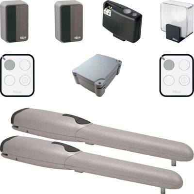 NICE bd 5024 - Kit automazione cancello - Montaggio esterno, fino a 3,5 m NICE bd 5024 - Kit automazione cancello - Montaggio esterno, fino a 3,5 m
