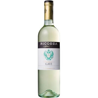 Ricossa Gavi DOCg 2023 0.75 L Flasche - Weißwein aus Italien / Piemont - Rebsorte Ricossa Gavi DOCg 2023 0.75 L Flasche - Weißwein aus Italien / Piemont - Rebsorte