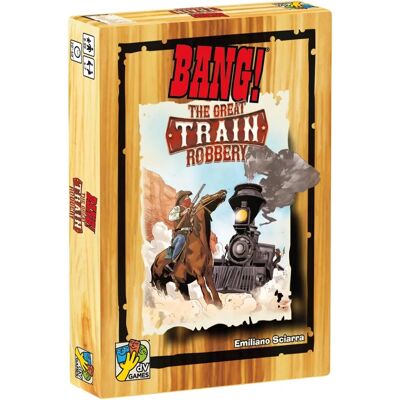 Davinci Editrice Bang! La Grande Tratta del Treno - Espansione Gioco da Tavolo Davinci Editrice Bang! La Grande Tratta del Treno - Espansione Gioco da Tavolo