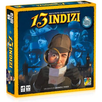 DV Giochi 13 Indizi - Deduktions- & Ermittlungsbrettspiel DV Giochi 13 Indizi - Deduktions- & Ermittlungsbrettspiel