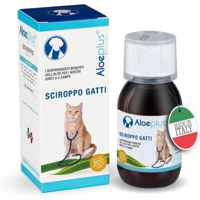 Sciroppo Aloeplus Gatti - Supporta Immunità & Recupero - 100ml Sciroppo Aloeplus Gatti - Supporta Immunità & Recupero - 100ml
