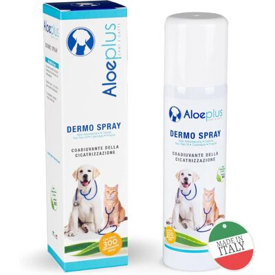 Hdr Aloeplus Dermo Spray - Protezione cutanea veterinaria - 100ml Hdr Aloeplus Dermo Spray - Protezione cutanea veterinaria - 100ml