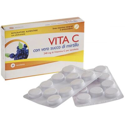 Aqua Viva Vitamina C 20 Compresse - Supporto Immunitario Aqua Viva Vitamina C 20 Compresse - Supporto Immunitario