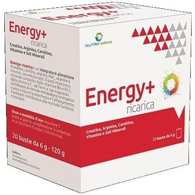 Aqua Viva SRL Energy+ Ricarica - Integratore energetico Aqua Viva SRL Energy+ Ricarica - Integratore energetico