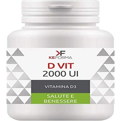 Aqua Viva D Vit 2000 UI - Integratore di Vitamina D - 120 Compresse Aqua Viva D Vit 2000 UI - Integratore di Vitamina D - 120 Compresse