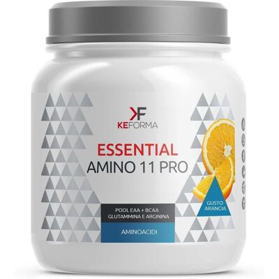 AQUA VIVA SRL Keforma Essential Amino 11 Pro - Arancia - Integratore alimentare AQUA VIVA SRL Keforma Essential Amino 11 Pro - Arancia - Integratore alimentare