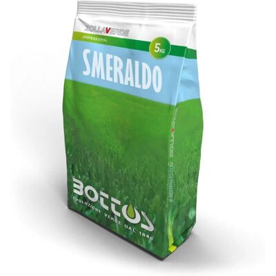 Bottos Smeraldo - Semi di prato a tessitura fine - 5 Kg Bottos Smeraldo - Semi di prato a tessitura fine - 5 Kg