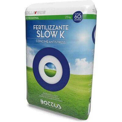BOTTOS Fertilizzante Slow K 13-5-20 + 2 MgO per Prati - Antistress BOTTOS Fertilizzante Slow K 13-5-20 + 2 MgO per Prati - Antistress