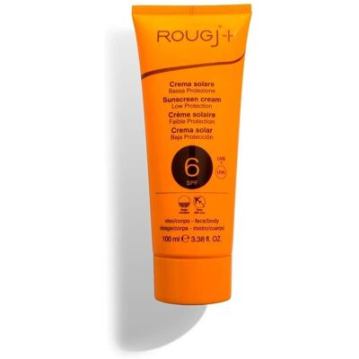 Crema Solare Rougj SPF6 per Corpo e Viso Crema Solare Rougj SPF6 per Corpo e Viso