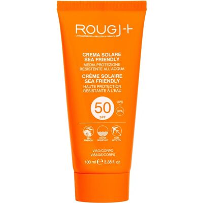 Rougj Crema Solare SPF50 Alta per Viso e Corpo - Pelle sensibile Rougj Crema Solare SPF50 Alta per Viso e Corpo - Pelle sensibile