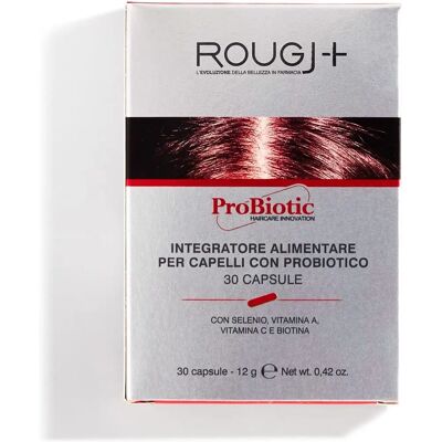 Rougj Probiótico para el Cuidado del Cabello - Suplemento - 30 Cápsulas Rougj Probiótico para el Cuidado del Cabello - Suplemento - 30 Cápsulas