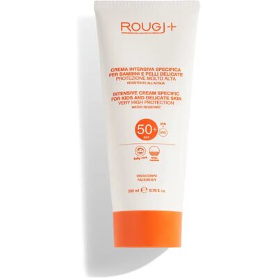 Rougj Kids SPF50+ Crema Solare Alta Protezione Pelle Sensibile Rougj Kids SPF50+ Crema Solare Alta Protezione Pelle Sensibile