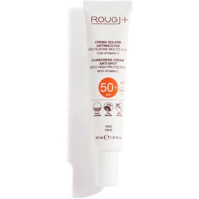 Rougj Protezione Solare SPF 50+ con Vitamina C per il Viso - Anti-Macchia Rougj Protezione Solare SPF 50+ con Vitamina C per il Viso - Anti-Macchia