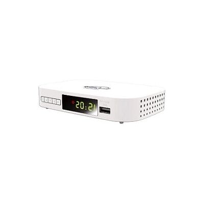 Digiquest Récepteur Terrestre Full HD DVB-T2 HEVC Blanc Digiquest Récepteur Terrestre Full HD DVB-T2 HEVC Blanc