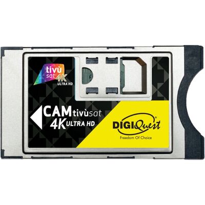 Digiquest Digiquest Cam Tivùsat 4K Ultra HD Module d'accès conditionnel Digiquest Digiquest Cam Tivùsat 4K Ultra HD Module d'accès conditionnel