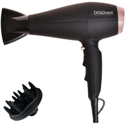 Digiquest - WINDY PRO - 2000 W - Negro - Secador Digiquest - WINDY PRO - 2000 W - Negro - Secador